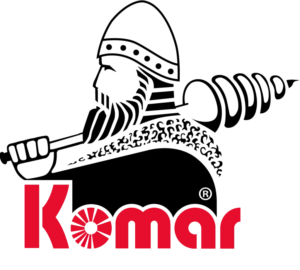 Komar viking logo